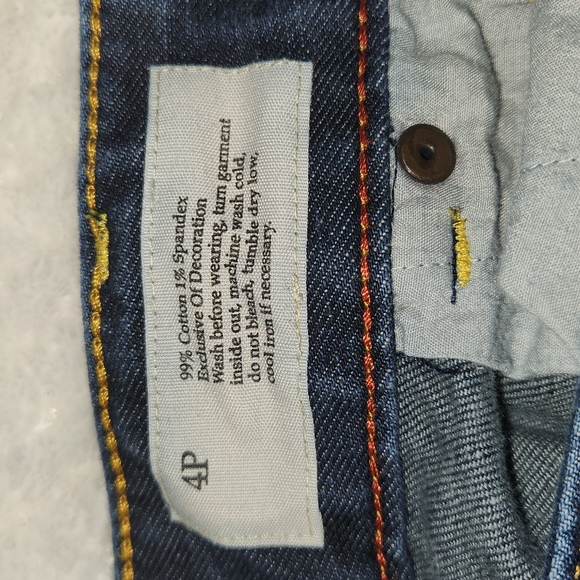 ANN TAYLOR LOFT WOMENS JEANS.      SIZE 4P CURVY BOOT - Picture 6 of 12